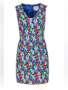 Kate Spade Mira in Full Bloom floral sheath dress in a cotton and silk blend